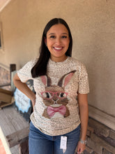 Load image into Gallery viewer, Rhinestone Bunny Tee
