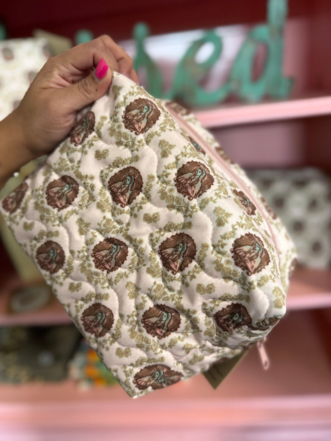 Our Lady of Guadalupe Quilted Tool Bag By Junk Gypsy