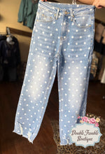 Load image into Gallery viewer, POLKA DOT DENIM
