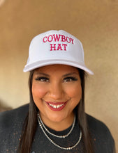 Load image into Gallery viewer, COWBOY HAT WHITE- CAP
