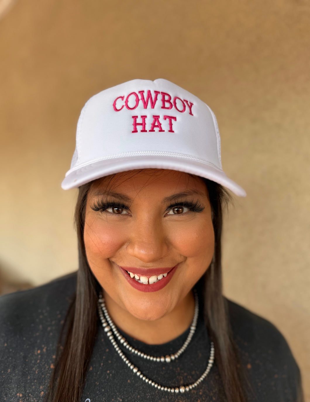 COWBOY HAT WHITE- CAP