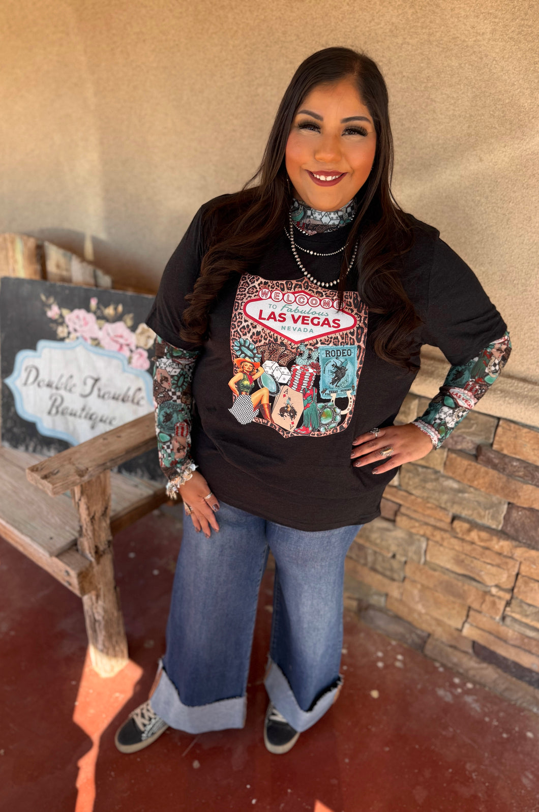 VIVA LAS COWGIRL TEE