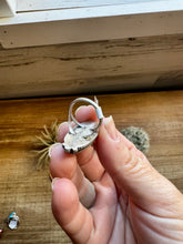 Load image into Gallery viewer, Long Ring- Size 6.5 - Laramar &amp; sterling silver
