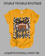 Load image into Gallery viewer, COQUETTE FOOTBALL SPIRIT TEE

