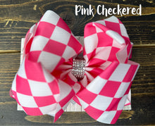Load image into Gallery viewer, Checkered Rhinestone Double Stack
