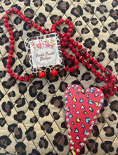 Load image into Gallery viewer, Red Hearts Necklace
