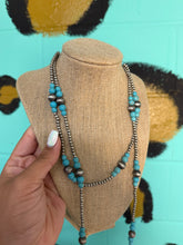 Load image into Gallery viewer, THE TURQUOISE TRAILBLAZER NECKLACE
