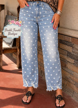 Load image into Gallery viewer, POLKA DOT DENIM
