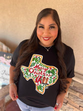 Load image into Gallery viewer, CALLIE&#39;S MERRY XMAS TEXAS TEE
