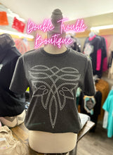 Load image into Gallery viewer, WESTERN BOOT STITCH TEE
