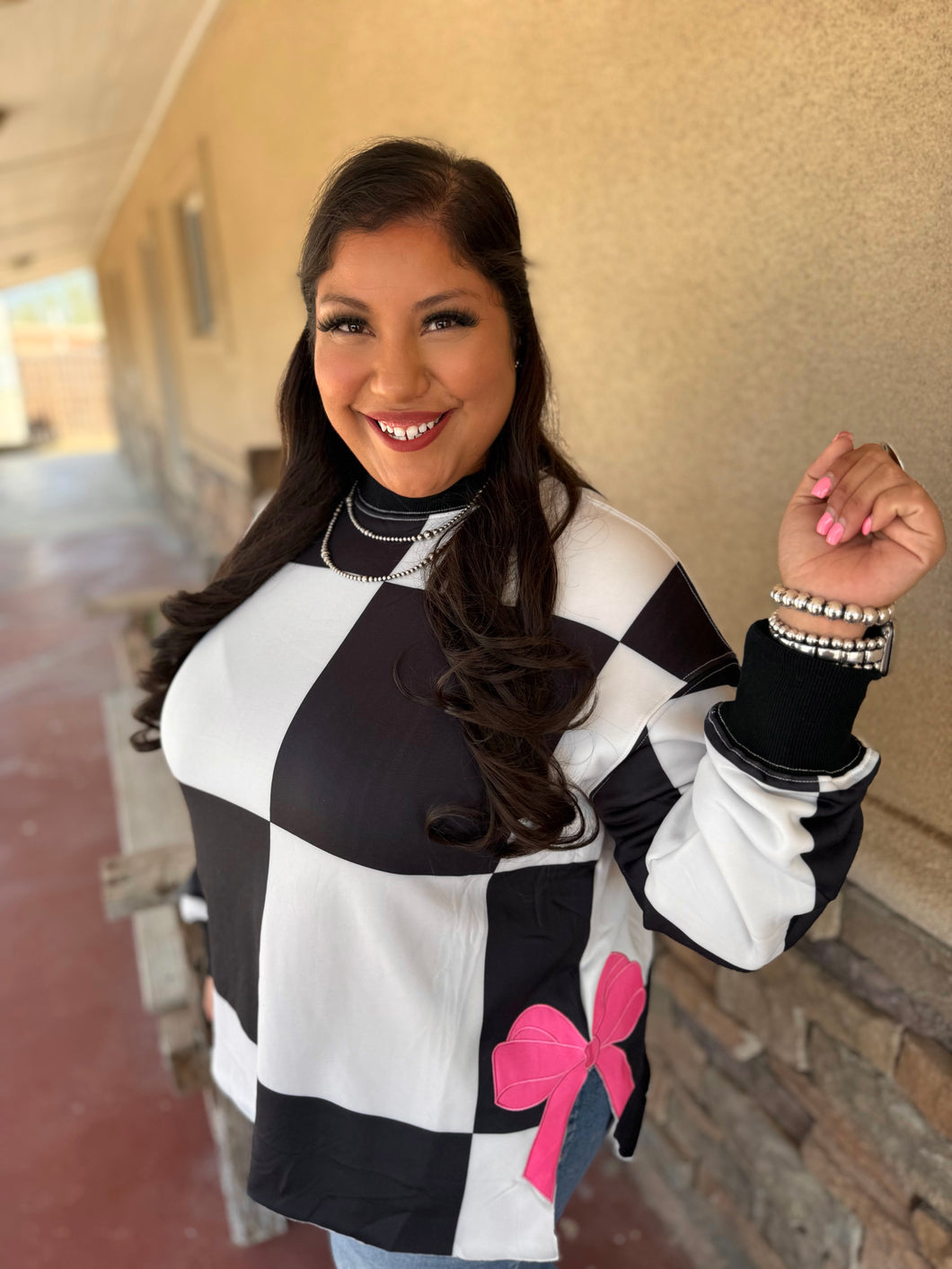 Bombshell Bow Sweater