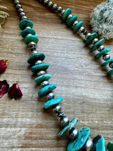 Load image into Gallery viewer, 28 inch - NFR collection - sterling silver and turquoise
