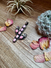 Load image into Gallery viewer, pink Conch Cactus Pendant
