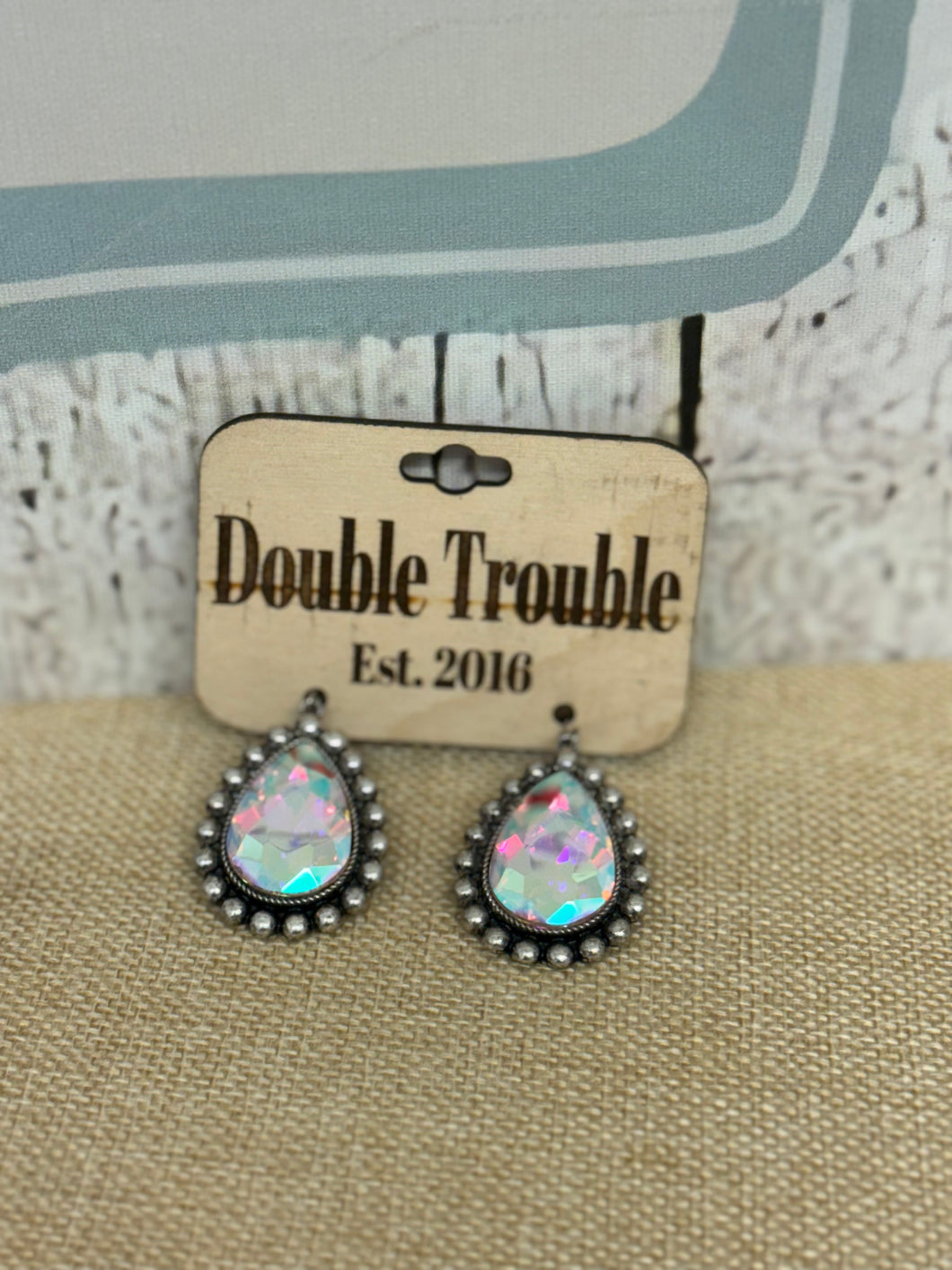 RODEO QUEEN TEAR DROP EARRINGS