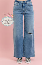 Load image into Gallery viewer, ALLI JUDY BLUE JEANS - MEDIUM WASH
