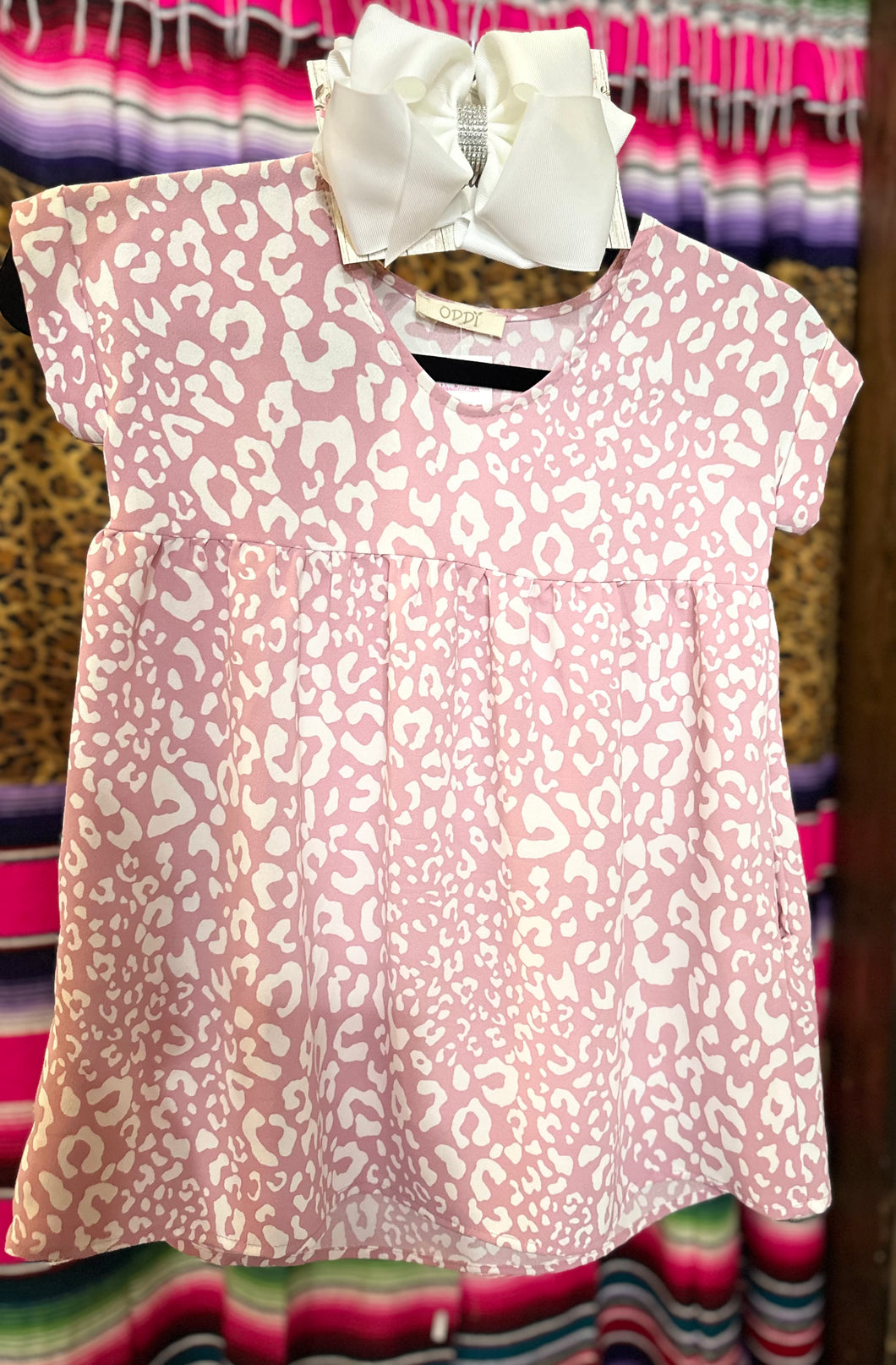 RENEE DRESS- KIDS PINK