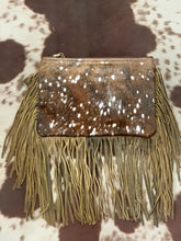 Load image into Gallery viewer, Rowdy Ranch Cow Print Purse
