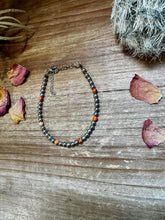 Load image into Gallery viewer, Little bit of orange bracelet
