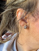 Load image into Gallery viewer, Small Sterling Silver Stud Earrings – Lightweight Everyday Essentials

