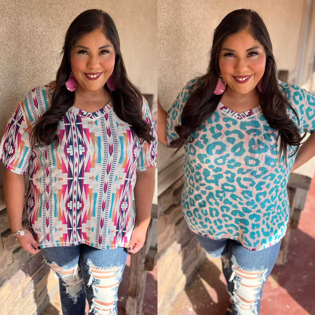 WE GO TOGETHER REVERSIBLE TOP