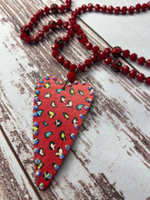 Load image into Gallery viewer, Red Hearts Necklace
