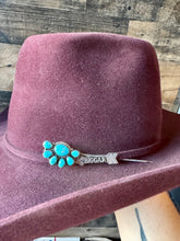 Load image into Gallery viewer, Sterling Silver &amp; Kingman Turquoise Hat Pins – Limited Collection, One of Each
