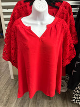 Load image into Gallery viewer, THE MARY TOP - RED
