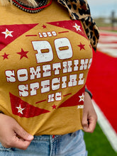 Load image into Gallery viewer, Chiefs in Metallic Gold Red Sweatshirt by Randi Mahomes
