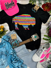 Load image into Gallery viewer, Serape Buffalo Tee
