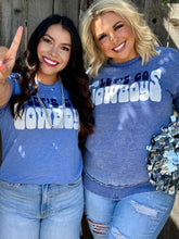 Load image into Gallery viewer, Let&#39;s Go Cowboys in Glitter Tee
