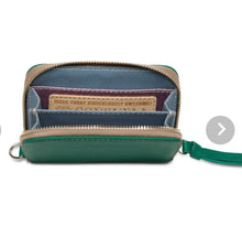 Load image into Gallery viewer, TEAL, ZIPPY WALLET
