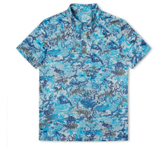Load image into Gallery viewer, GameGuard Blue Digital Explorer POLO  Shirt
