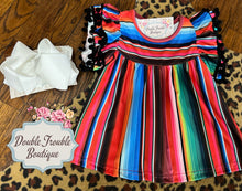 Load image into Gallery viewer, Downtown Fiesta Dress -Red
