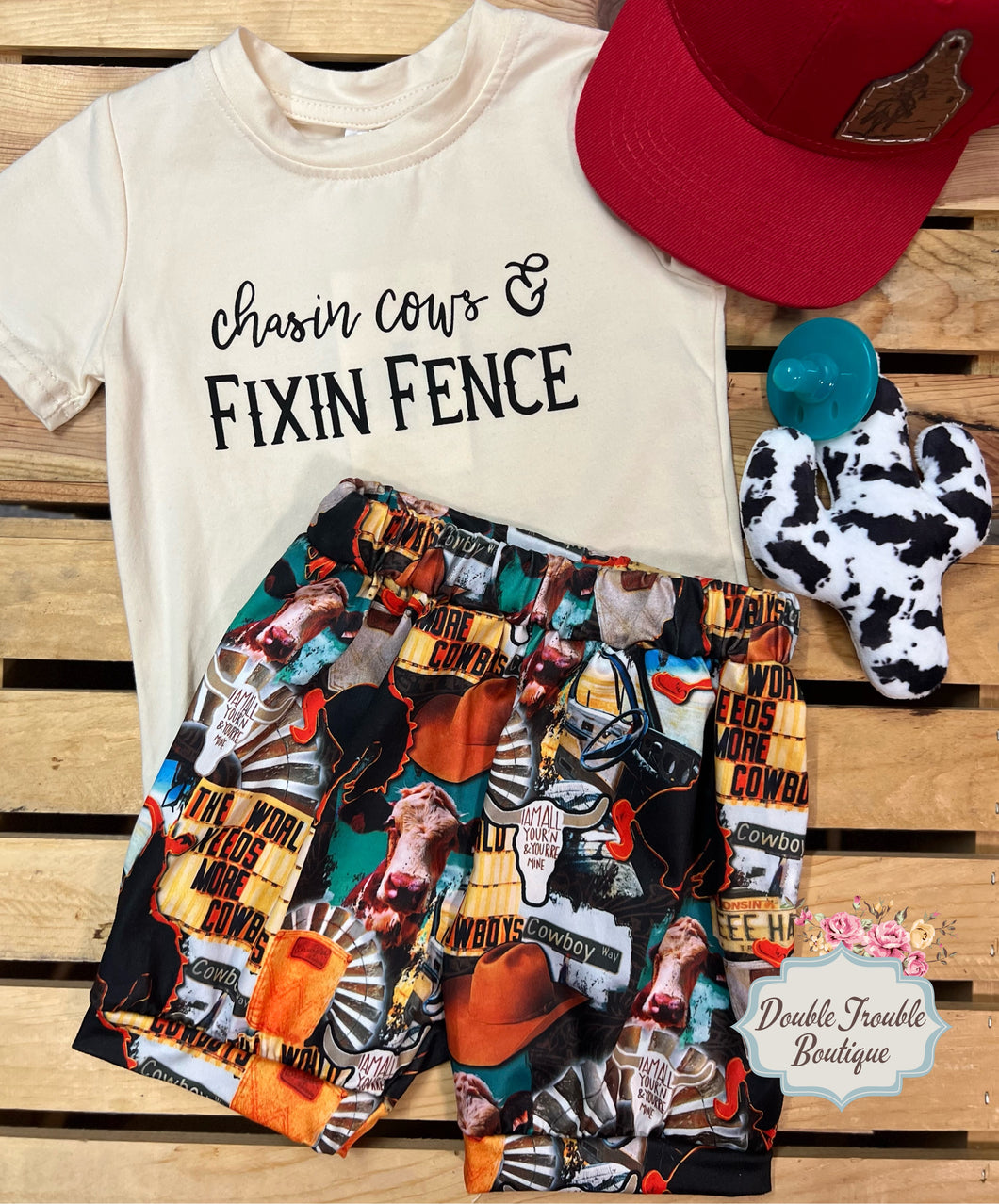 CHASIN COWS & FIXIN FENCE SET