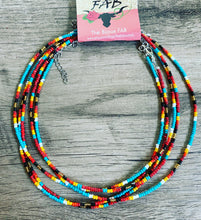 Load image into Gallery viewer, Sarape Choker - 14 inches pick your color
