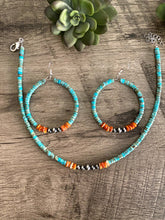 Load image into Gallery viewer, Vibrant choker - Sterling Silver Pearls and spiny
