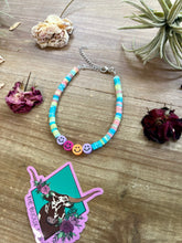 Load image into Gallery viewer, Anklet summer smiley colorful
