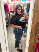 Load image into Gallery viewer, ALEX JUDY BLUE WIDE LEG CROP JEANS
