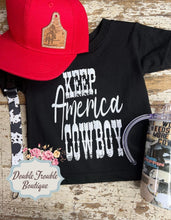 Load image into Gallery viewer, KEEP AMERICA COWBOY KIDS TEE
