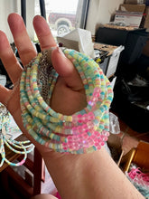 Load image into Gallery viewer, Summer anklet - colorful heishi beads
