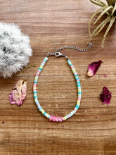 Load image into Gallery viewer, Summer anklet - colorful heishi beads
