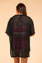 Load image into Gallery viewer, Summer Groove Black Coverup
